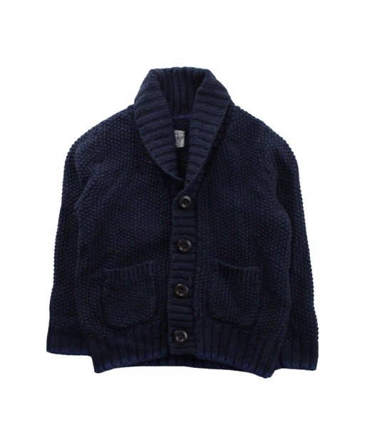 A Blue Cardigans from Boden in size 2T for boy. (Front View)