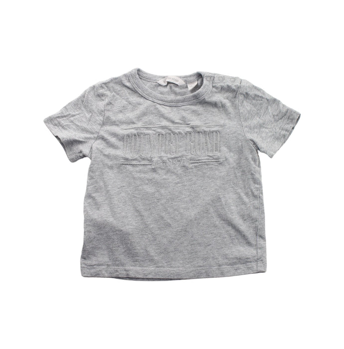 A Grey Short Sleeve T Shirts from Country Road in size 12-18M for boy. (Front View)
