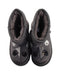 A Grey Winter Boots from EMU Australia in size 3T for boy. (Back View)