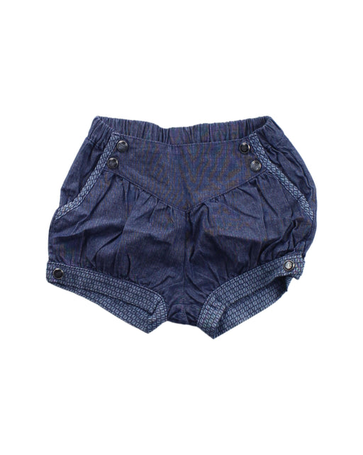 A Navy Bloomers from Fendi in size 3-6M for girl. (Front View)
