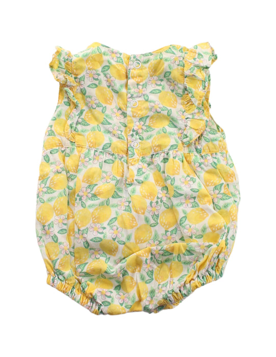 A Multicolour Short Sleeve Rompers from Jojo Maman Bébé in size 3-6M for girl. (Back View)