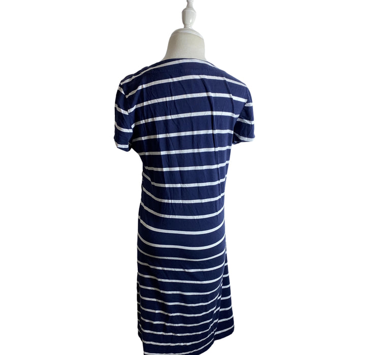 A White Short Sleeve Dresses from Frugi in size XL for maternity. (Back View)