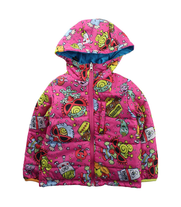 A Blue Lightweight Jackets from Hysteric Mini in size 2T for girl. (Back View)