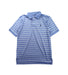 A Blue Short Sleeve Polos from Polo Ralph Lauren in size 10Y for boy. (Front View)