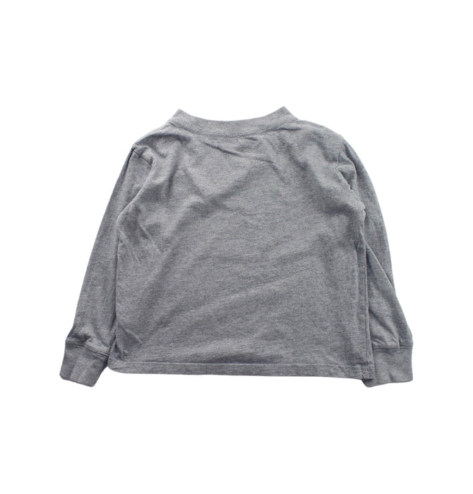 A Grey Crewneck Sweatshirts from Polo Ralph Lauren in size 6T for boy. (Back View)