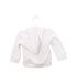 A Pink Zippered Sweatshirts from EMC in size 3-6M for girl. (Back View)