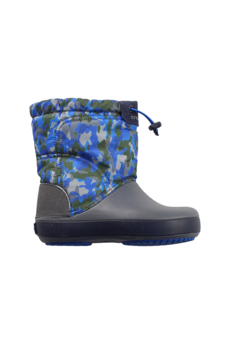 A Multicolour Casual Boots from Crocs in size 5T for boy. (Front View)