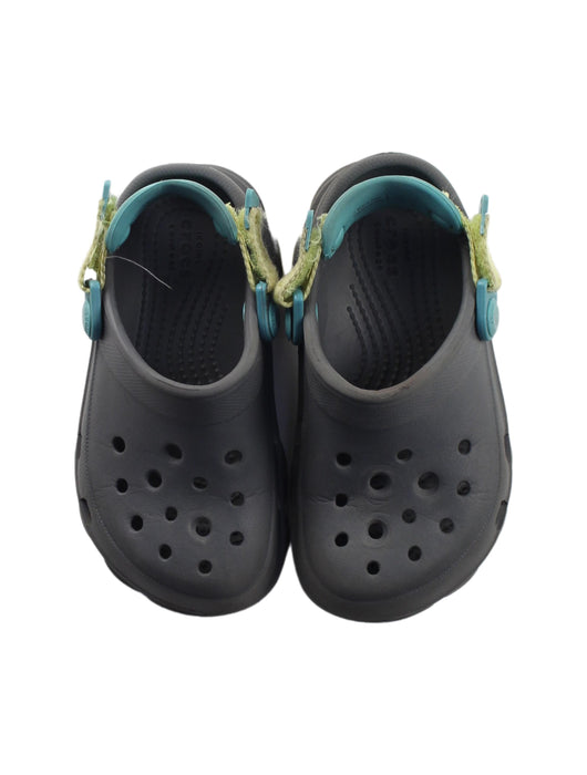 A Multicolour Sandals from Crocs in size 4T for boy. (Back View)