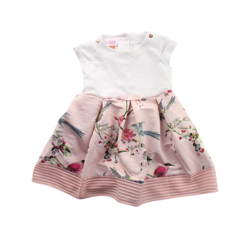 A Pink Short Sleeve Dresses from Baker by Ted Baker in size 12-18M for girl. (Front View)