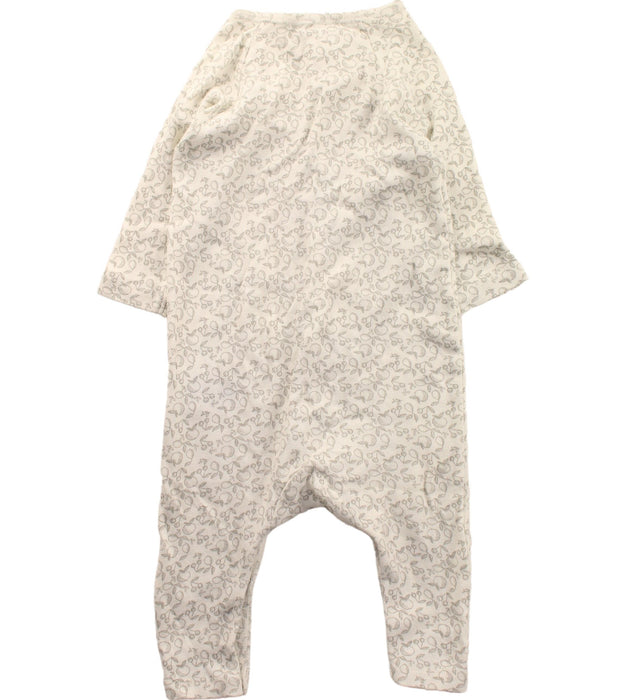 A Grey Long Sleeve Jumpsuits from Bonpoint in size 0-3M for neutral. (Back View)
