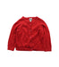 A Red Cardigans from Bonton in size 12-18M for girl. (Front View)