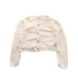 A White Cardigans from Janie & Jack in size 2T for girl. (Front View)