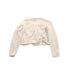 A White Cardigans from Janie & Jack in size 2T for girl. (Back View)