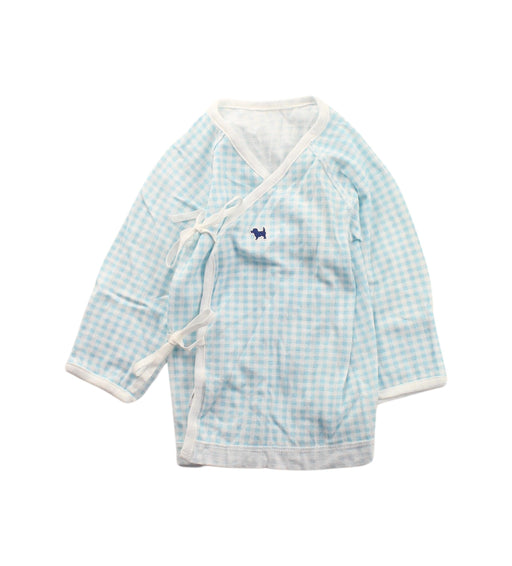 A Blue Long Sleeve Tops from Blue Dog Baby in size 0-3M for boy. (Front View)