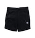 A Black Shorts from Adidas in size 5T for boy. (Front View)
