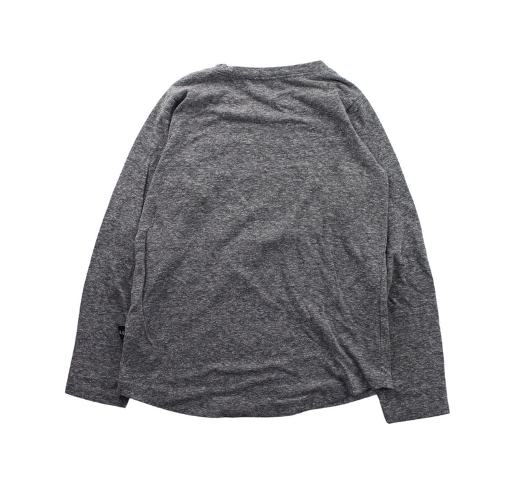 A Grey Long Sleeve T Shirts from Hux in size 7Y for boy. (Back View)
