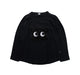 A Black Long Sleeve T Shirts from Hux in size 7Y for boy. (Front View)