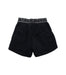 A Black Shorts from Nununu in size 6T for boy. (Back View)
