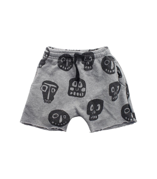 A Black Shorts from Nununu in size 4T for boy. (Front View)
