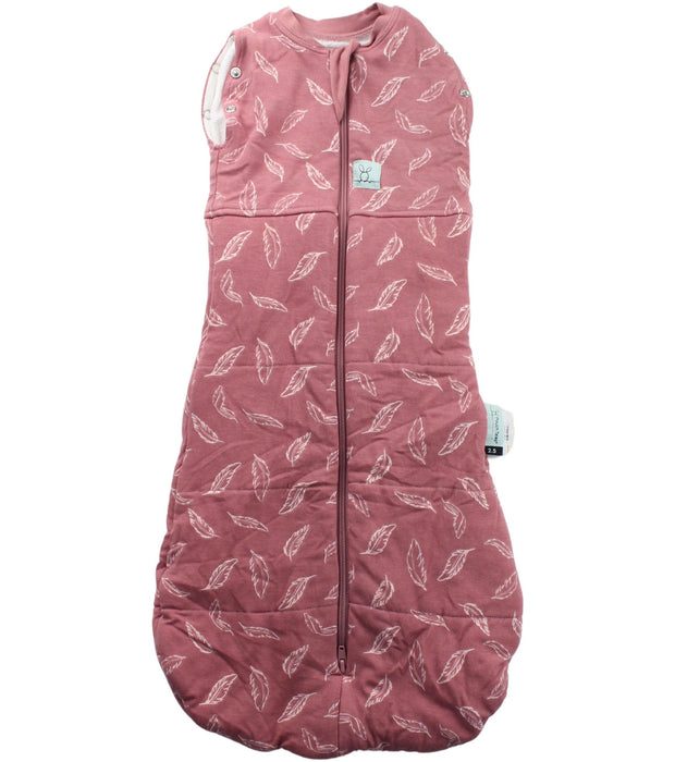 A Pink Swaddles from ErgoPouch in size 0-3M for girl. (Front View)