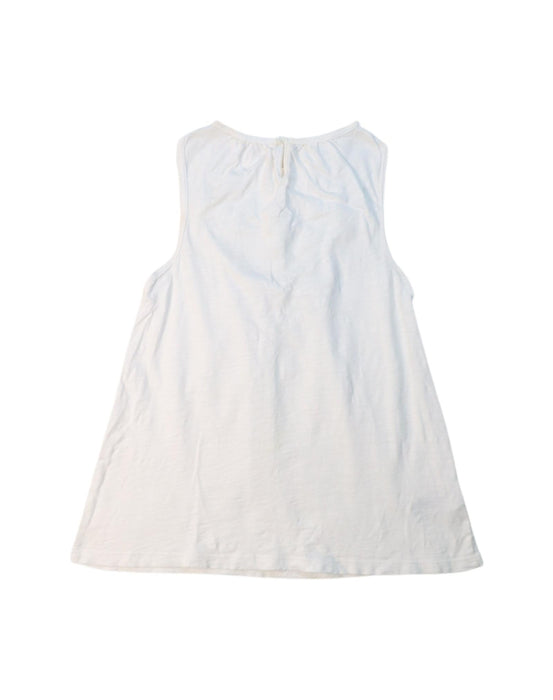 A White Short Sleeve Tops from Country Road in size 7Y for girl. (Back View)