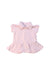 A Pink Short Sleeve Polos from Ralph Lauren in size 12-18M for girl. (Front View)