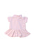A Pink Short Sleeve Tops from Ralph Lauren in size 12-18M for girl. (Back View)