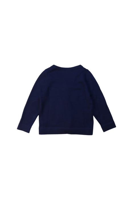 A Navy Cardigans from Bonpoint in size 3T for boy. (Back View)