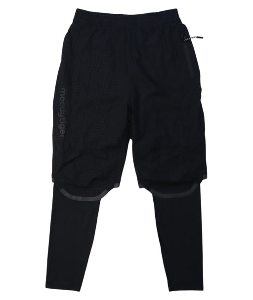 A Black Active Shorts from Moody Tiger in size 5T for boy. (Front View)