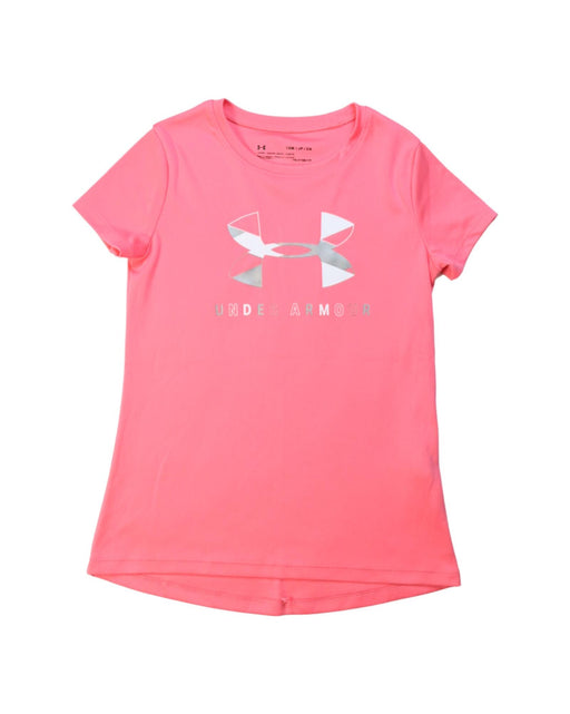 A Multicolour Active Tops from Under Armour in size 8Y for girl. (Front View)