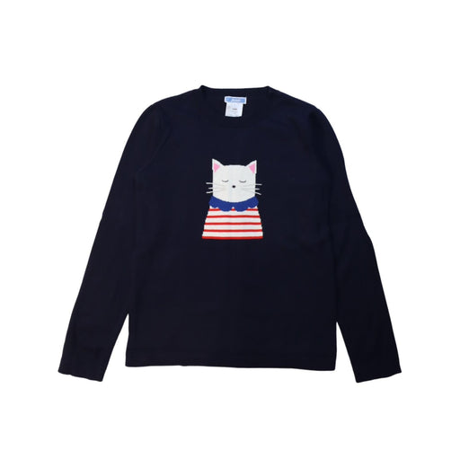 A Multicolour Knit Sweaters from Jacadi in size 10Y for girl. (Front View)