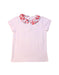 A Multicolour Short Sleeve Tops from Jacadi in size 8Y for girl. (Front View)