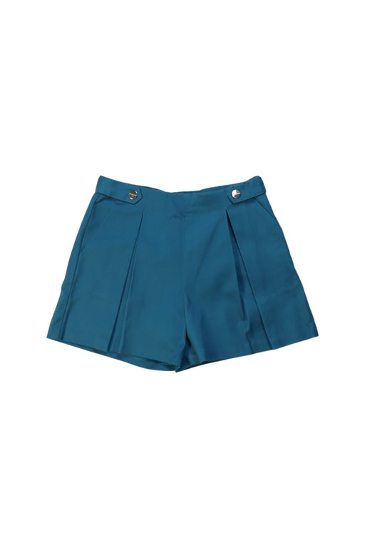 A Teal Shorts from Jacadi in size 8Y for girl. (Front View)