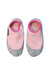 A Pink Slippers from Falke in size 11Y for girl. (Back View)