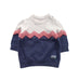 A Blue Knit Sweaters from Jack & Milly in size 6-12M for boy. (Front View)