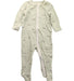 A Green Onesies from Mori in size 3-6M for boy. (Front View)