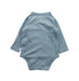 A Blue Long Sleeve Bodysuits from Mori in size 6-12M for boy. (Back View)