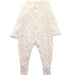 A White Onesies from The Gro Company in size O/S for boy. (Front View)