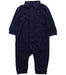 A Blue Long Sleeve Jumpsuits from Ralph Lauren in size 0-3M for boy. (Front View)