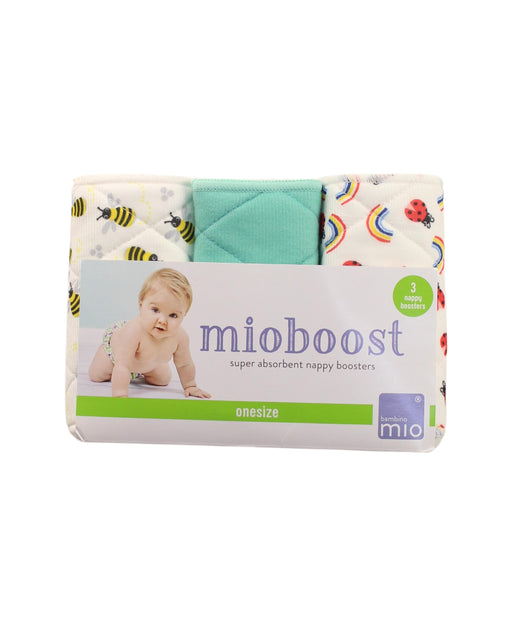 A Multicolour Cloth Diapers from Bambino Mio in size O/S for neutral. (Front View)