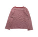 A Red Long Sleeve T Shirts from Petit Bateau in size 6T for girl. (Back View)