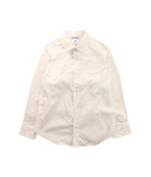 A White Long Sleeve Shirts from Jacadi in size 6T for neutral. (Front View)