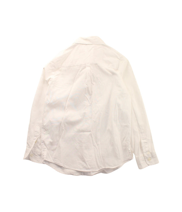 A White Long Sleeve Shirts from Jacadi in size 6T for neutral. (Back View)