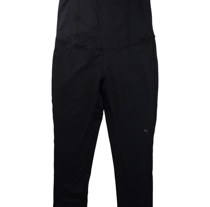 A Black Leggings from Mayarya in size L for maternity. (Front View)