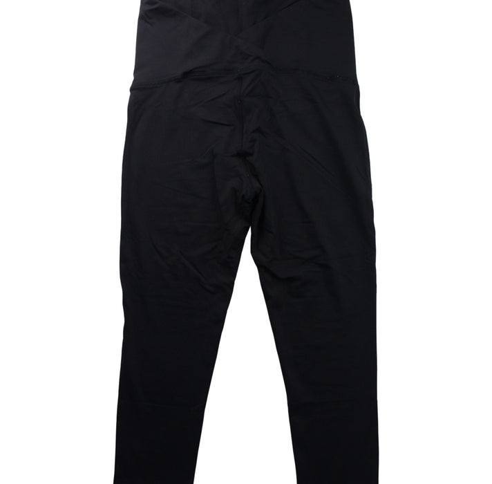 A Black Leggings from Mayarya in size L for maternity. (Back View)