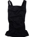 A Black Sleeveless Tops from Mayarya in size M for maternity. (Front View)