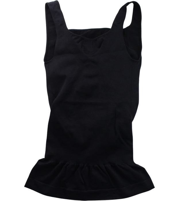 A Black Sleeveless Tops from Mayarya in size M for maternity. (Back View)