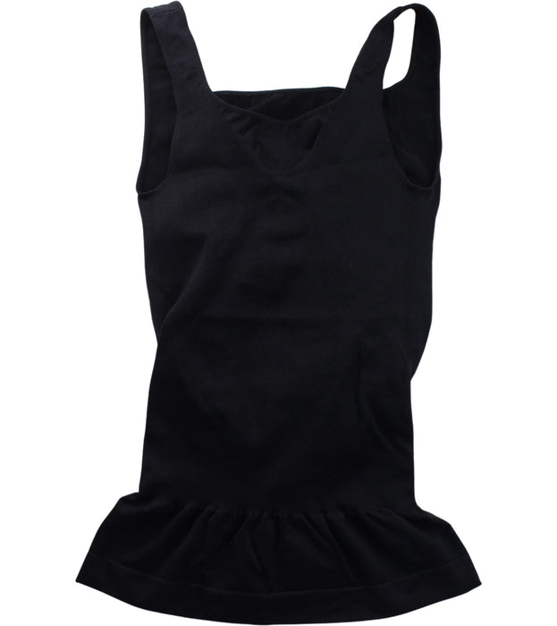 A Black Sleeveless Tops from Mayarya in size Maternity-M for maternity. (Back View)