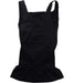 A Black Sleeveless Tops from Mayarya in size Maternity-M for maternity. (Back View)