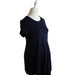 A Blue Short Sleeve Dresses from Mayarya in size S for maternity. (Front View)